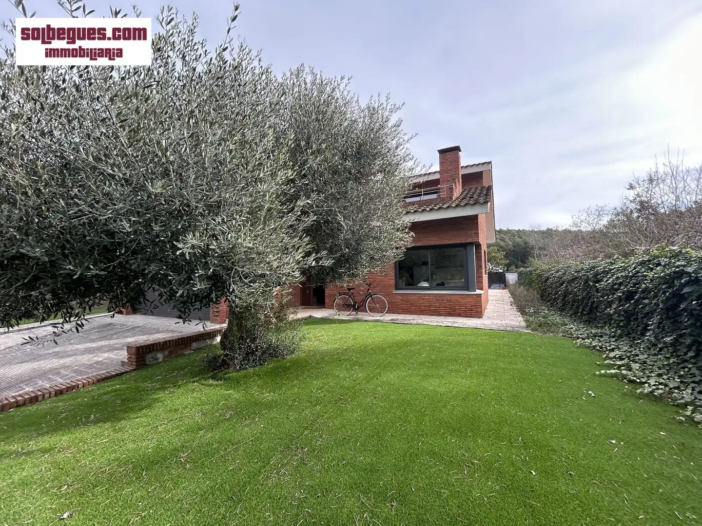 Jardí de Casa o xalet de lloguer en Begues amb Aire condicionat, Calefacció i Jardí privat