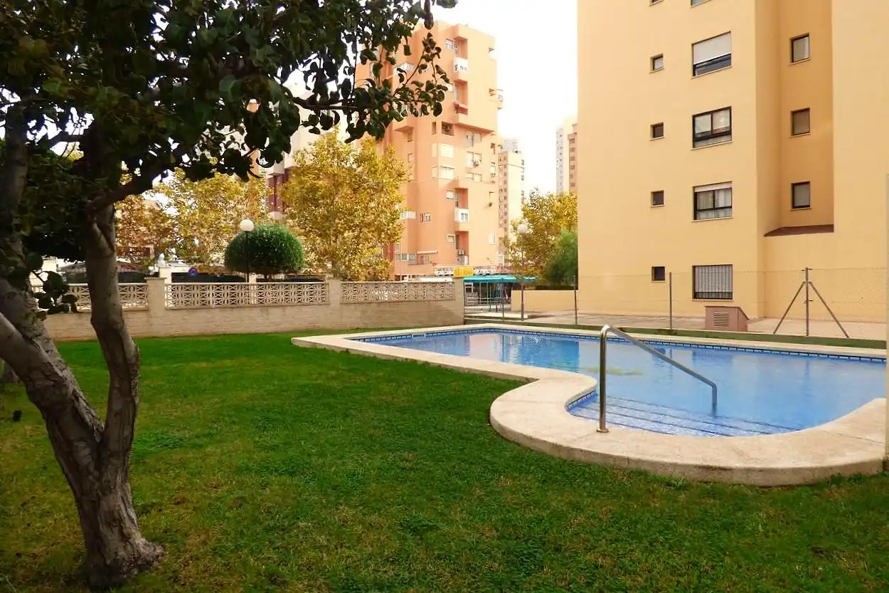 Piscina de Pis en venda en Benidorm amb Terrassa, Piscina i Moblat