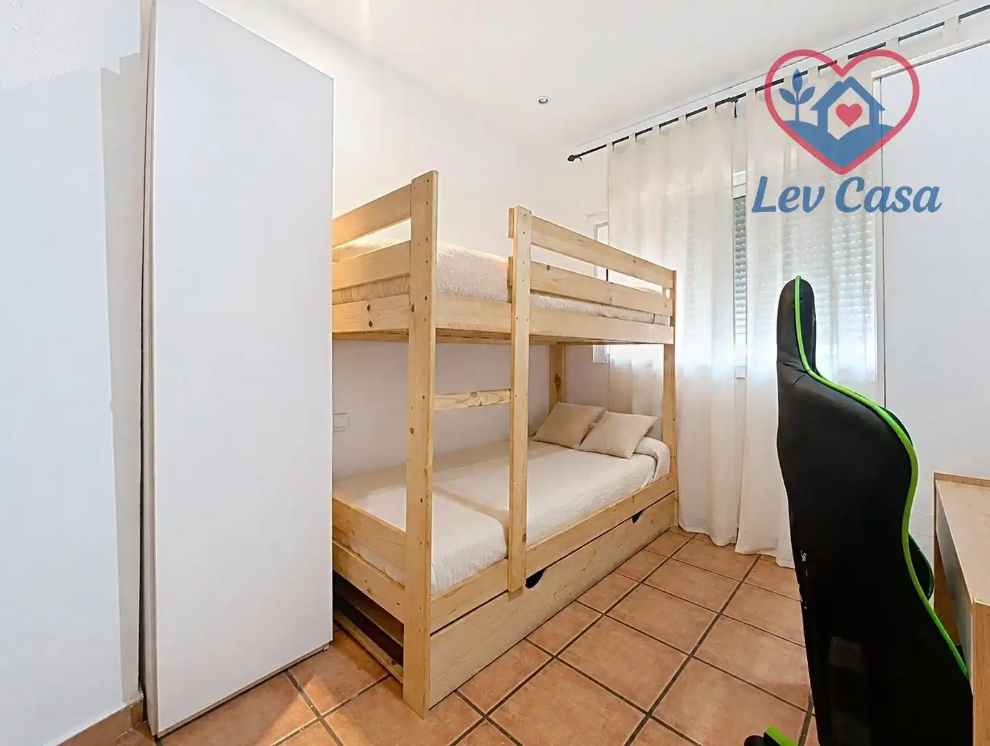 Dormitori de Apartament en venda en Fuente Álamo de Murcia amb Aire condicionat, Calefacció i Moblat