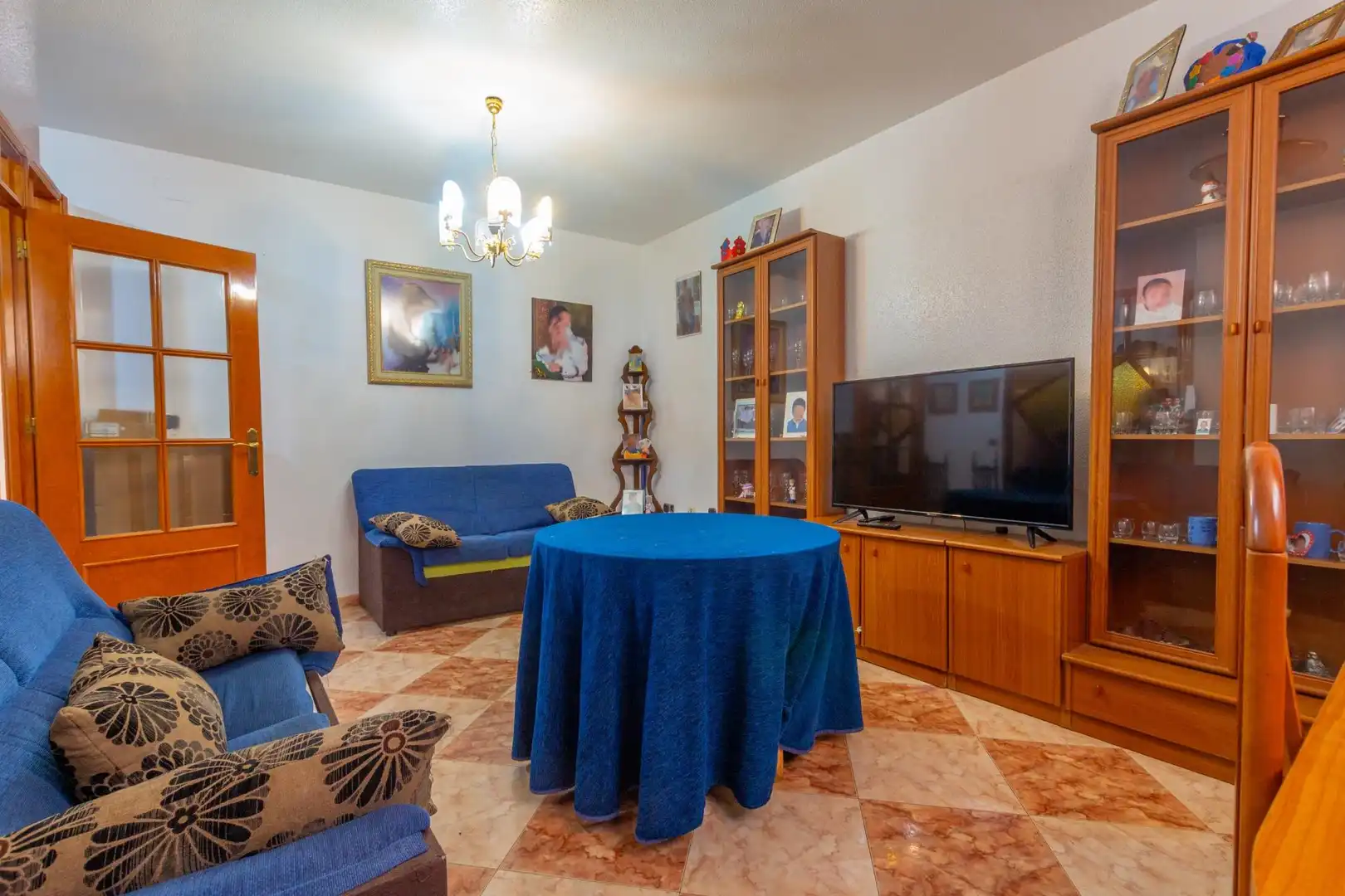 Sala d'estar de Planta baixa en venda en Águilas amb Aire condicionat, Terrassa i Moblat