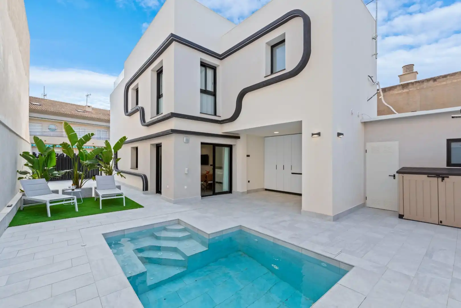 Chalet con piscina en venta en Torre de la Horadada, imagen 3