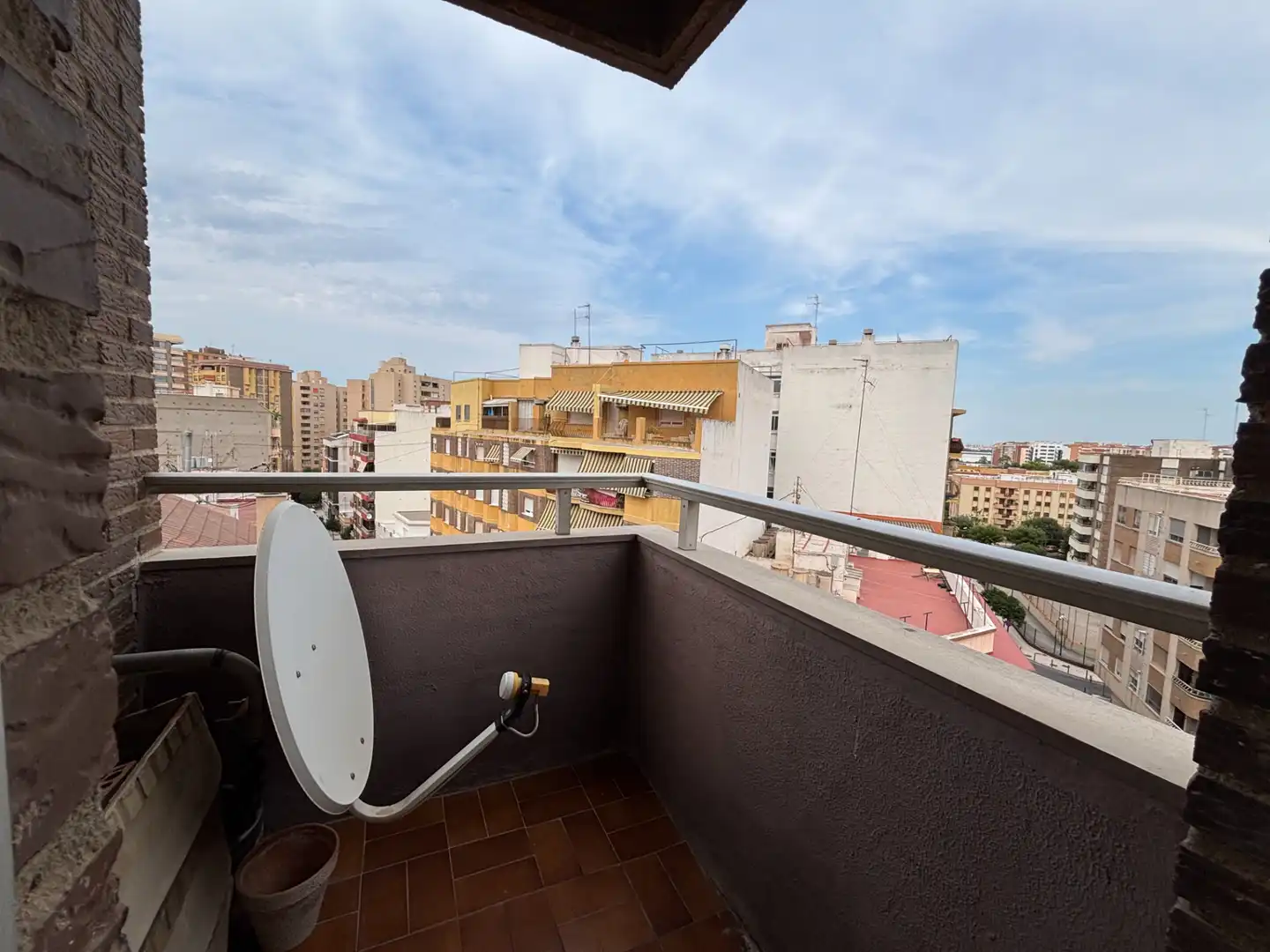 Balcony of Flat for sale in Castellón de la Plana / Castelló de la Plana  with Air Conditioner, Heating and Terrace