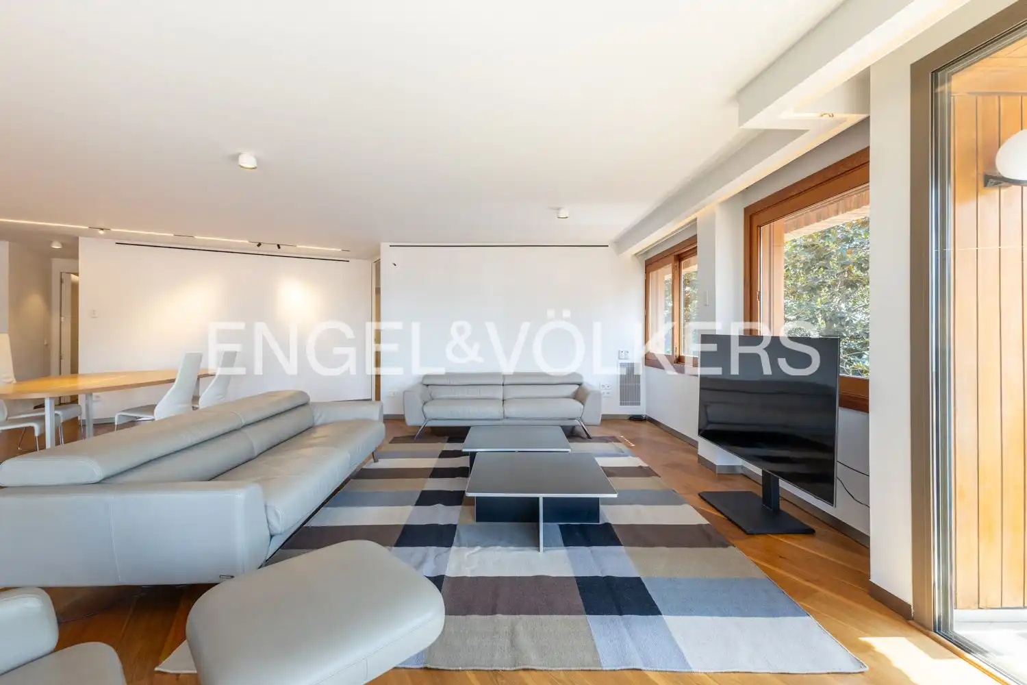 Sala d'estar de Pis de lloguer en Valencia amb Aire condicionat, Calefacció i Parquet