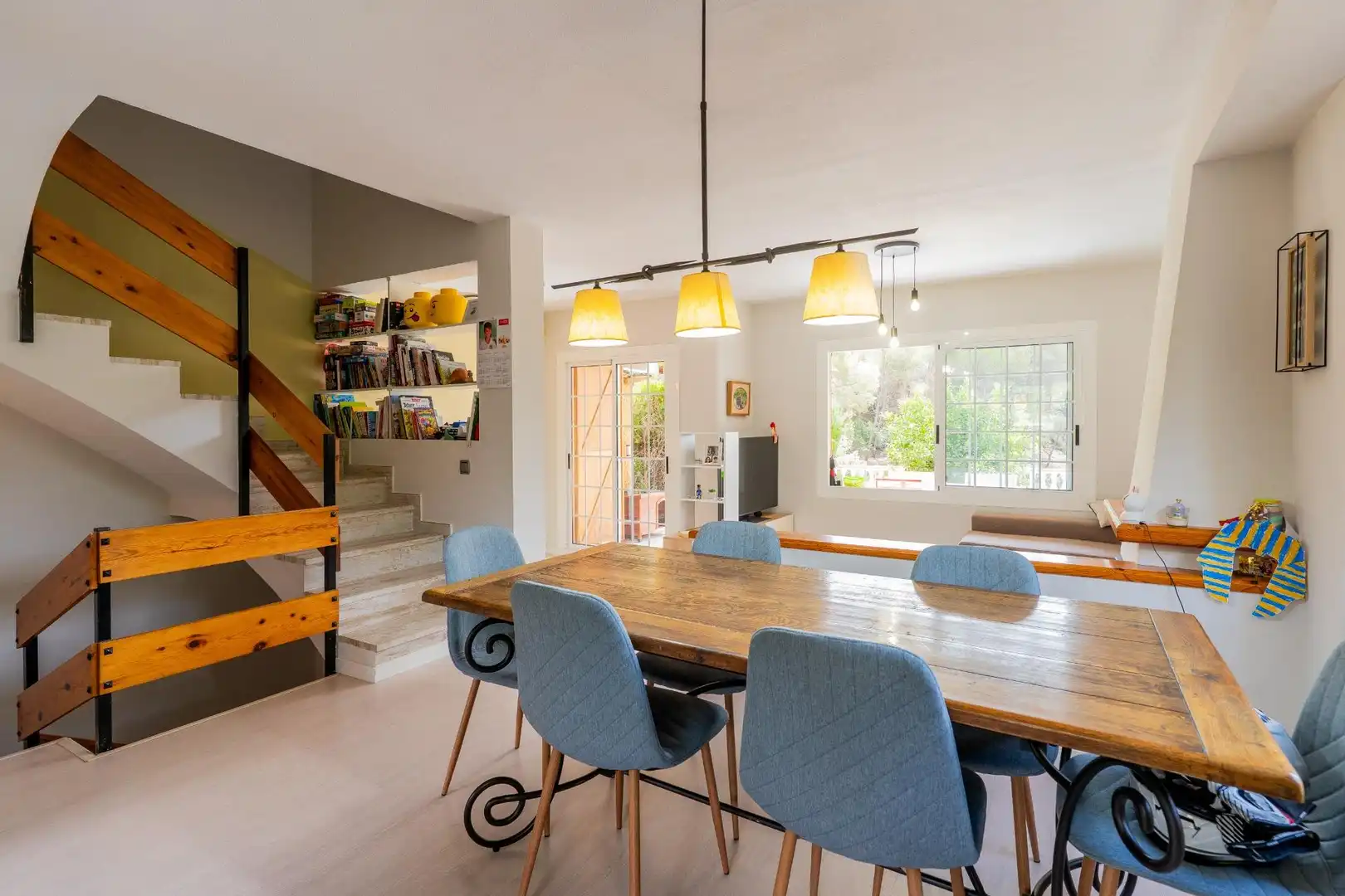 Dining room of Detached homes for sale in Puçol  with Air Conditioner, Private garden and Terrace