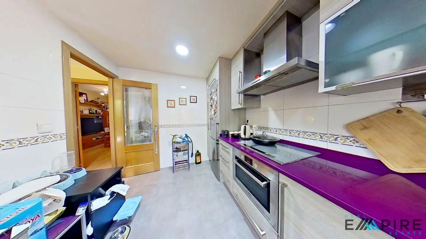 Cocina de Casa adosada en venta en Valdemoro con Aire acondicionado, Calefacción y Amueblado