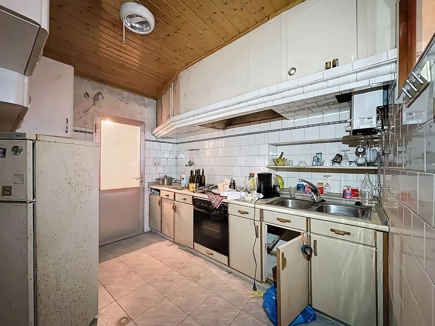 Küche von Wohnung zum Verkauf in Sanxenxo mit Terrasse