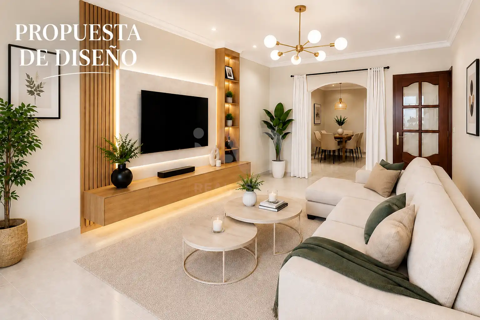 Sala de estar de Piso en venta en Ferrol con Calefacción