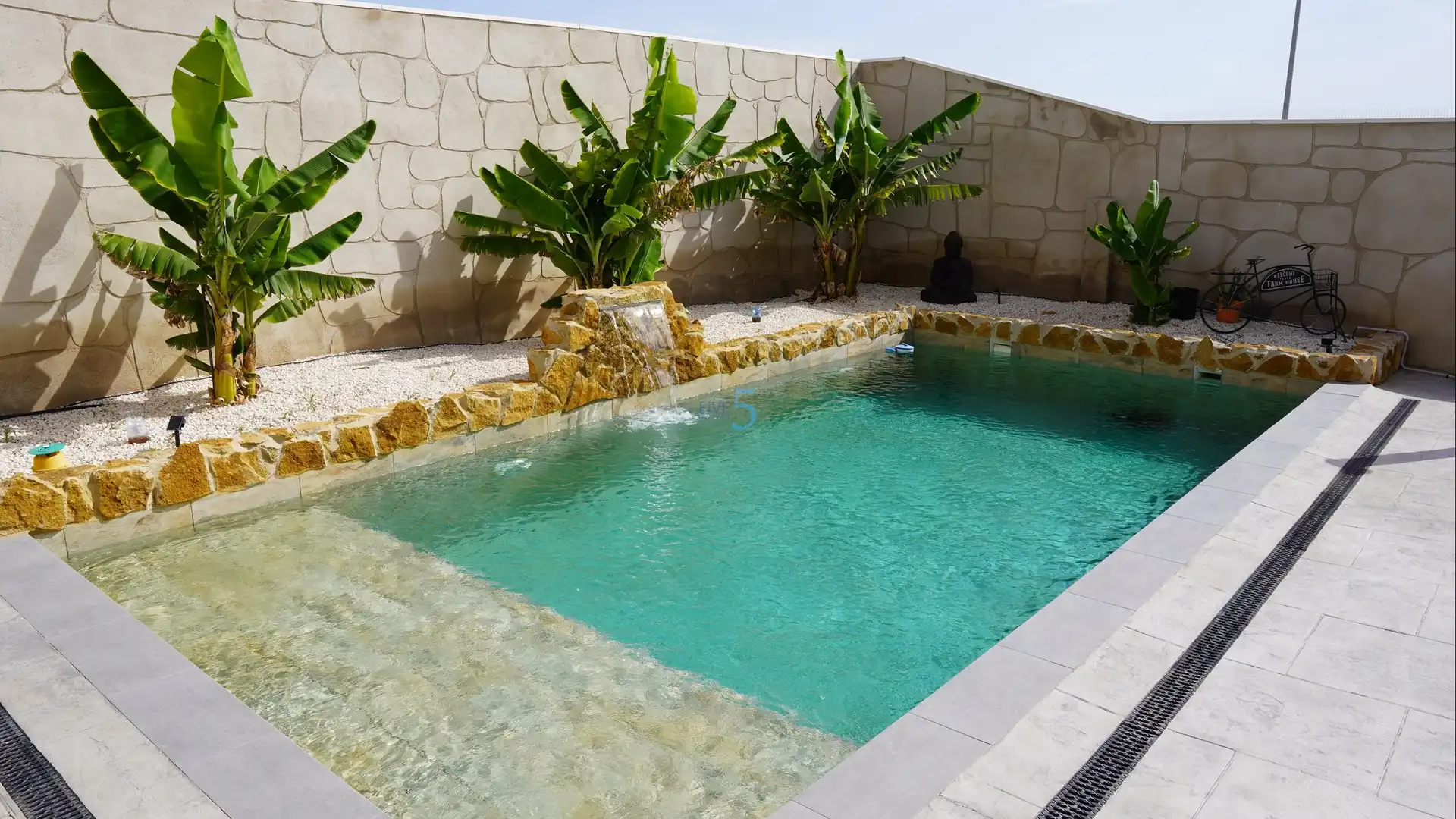 Piscina de Casa o xalet en venda en Orihuela amb Aire condicionat, Calefacció i Terrassa