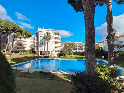 Piscina de Apartament en venda en Mijas amb Aire condicionat, Terrassa i Internet