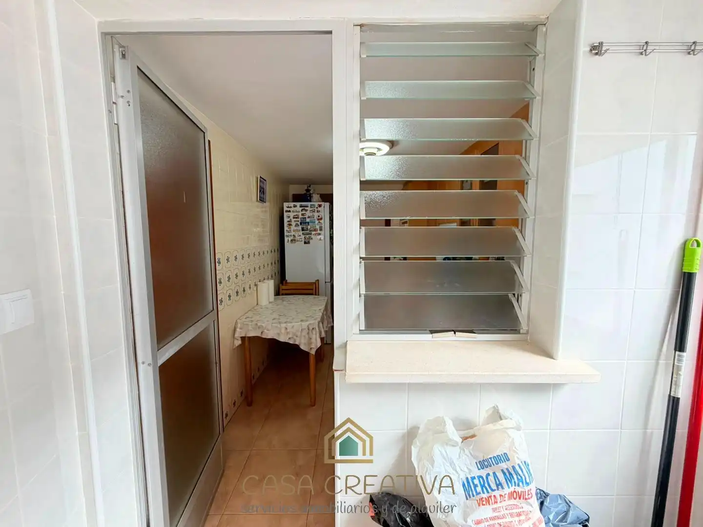 Küche von Wohnung zum Verkauf in Barx mit Klimaanlage, Abstellraum und Möbliert