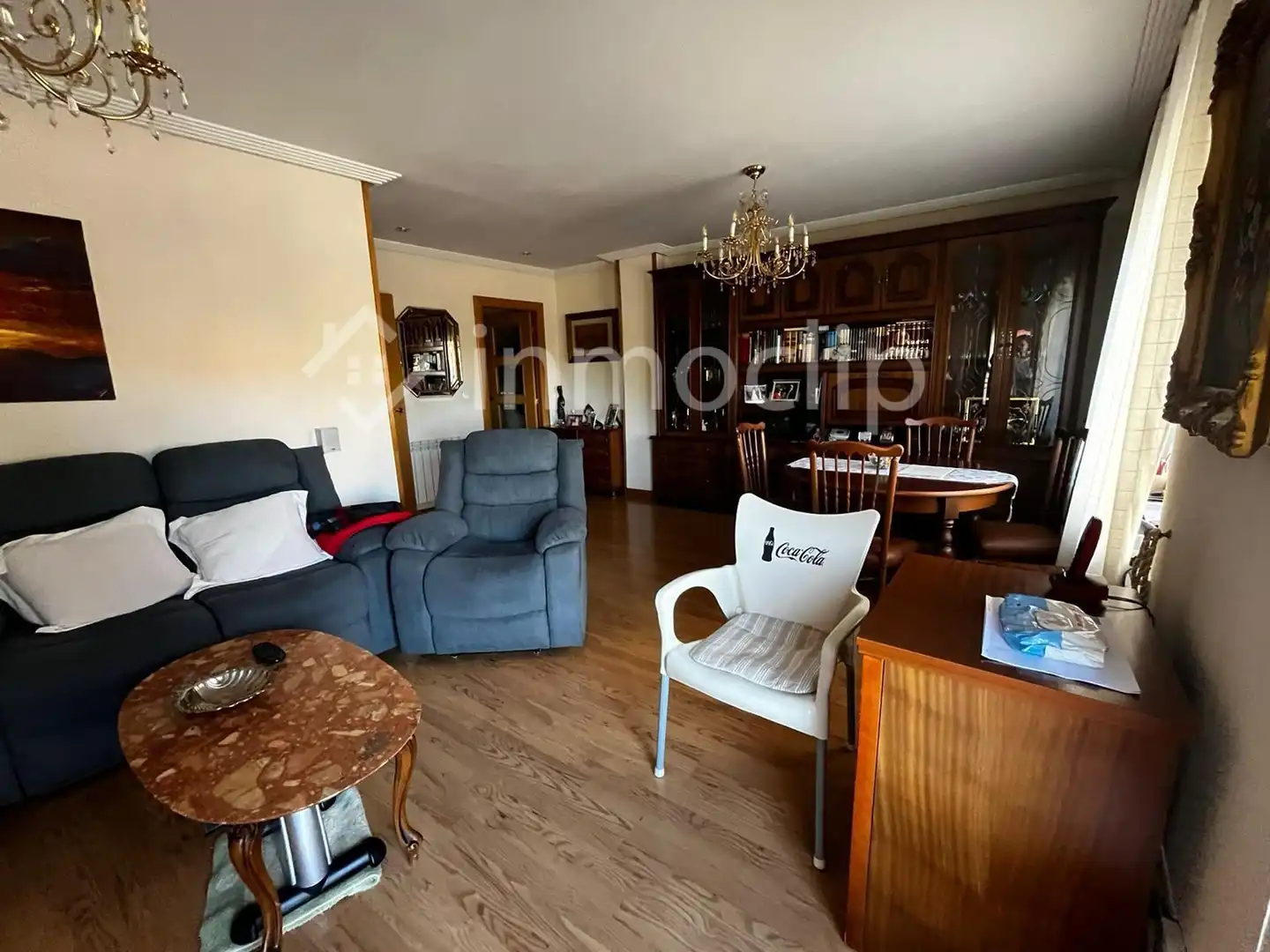 Sala de estar de Piso para compartir en Salamanca con Calefacción