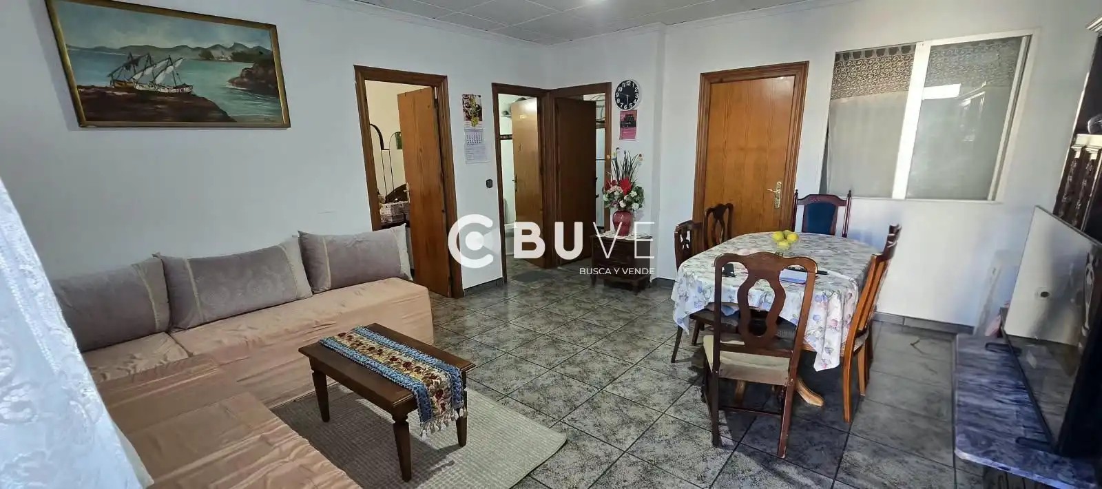 Sala d'estar de Casa o xalet en venda en Pedanías Este