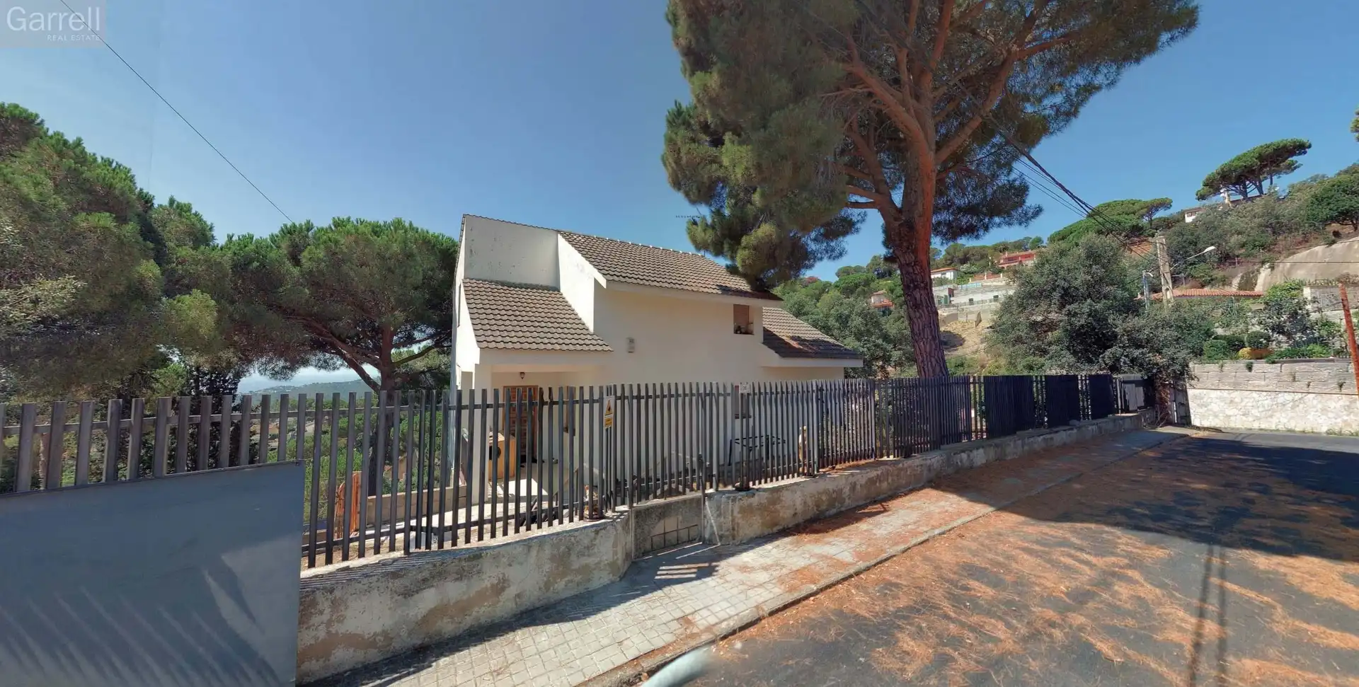 Vista exterior de Casa o xalet en venda en Sant Cebrià de Vallalta amb Terrassa