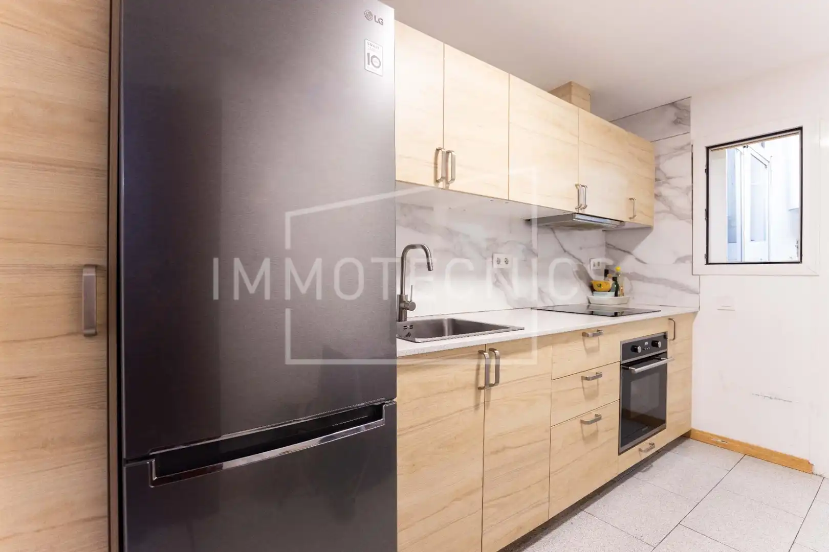 Küche von Wohnung zum Verkauf in Granollers mit Balkon