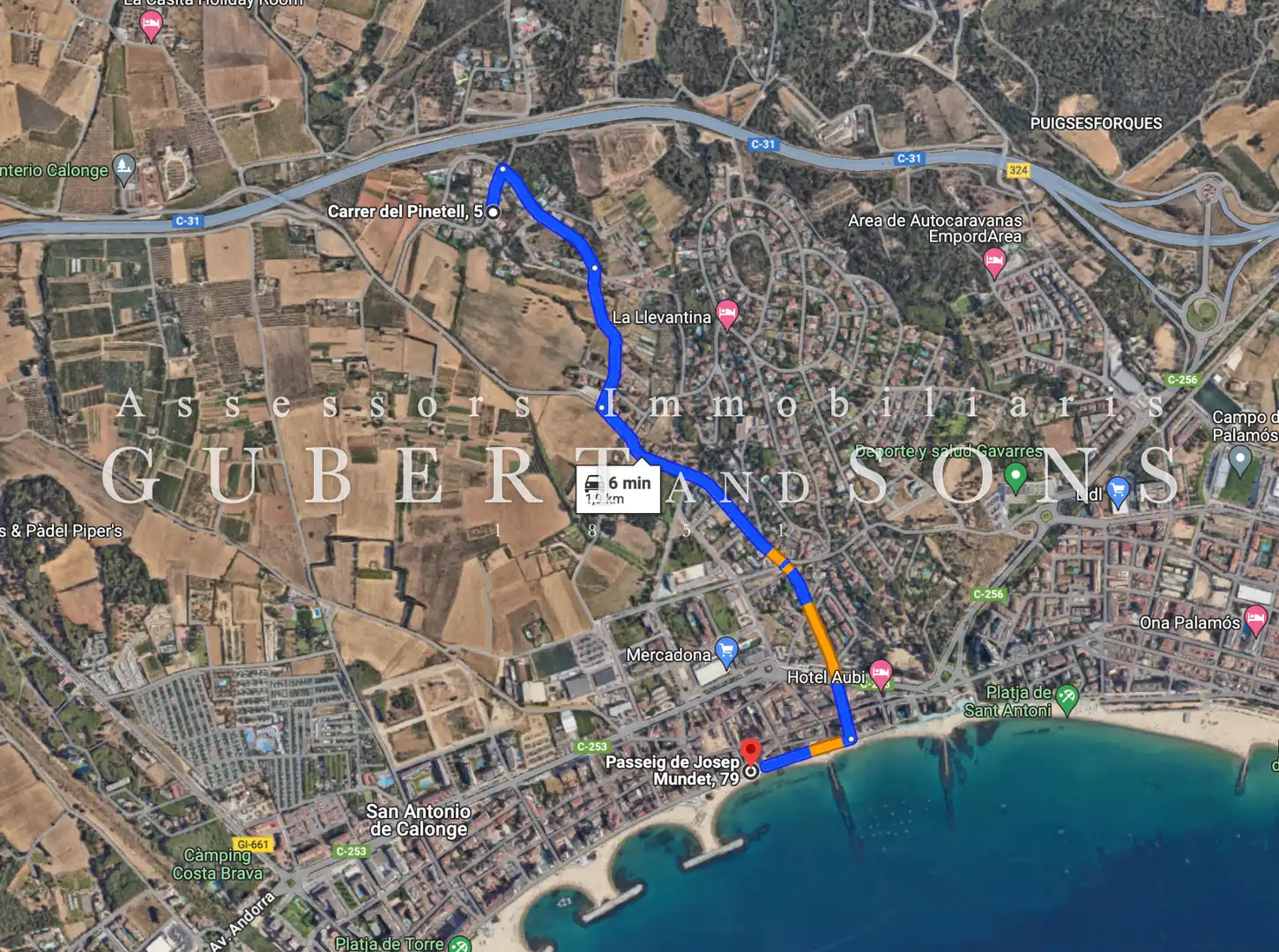 Außenansicht von Residential zum Verkauf in Calonge i Sant Antoni