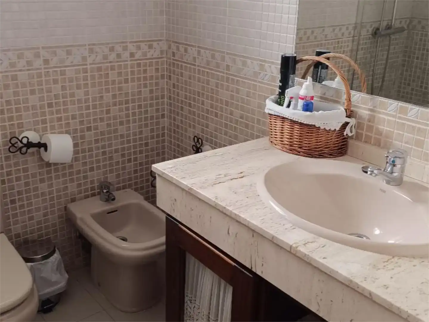 Bathroom of Houses for rent in Mijas  with Air Conditioner, Private garden and Furnished