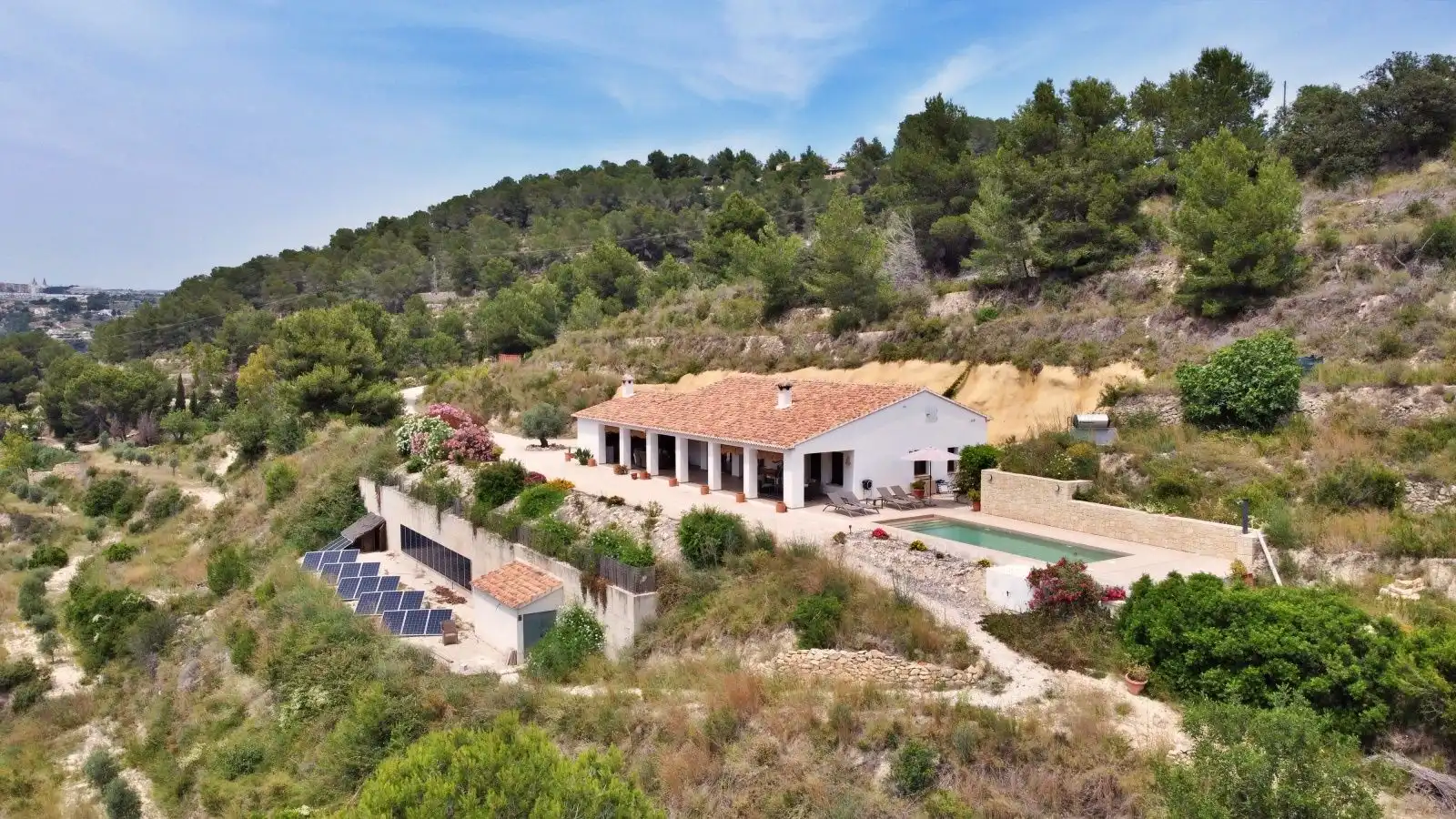 Villa con piscina in vendita a Benissa pueblo