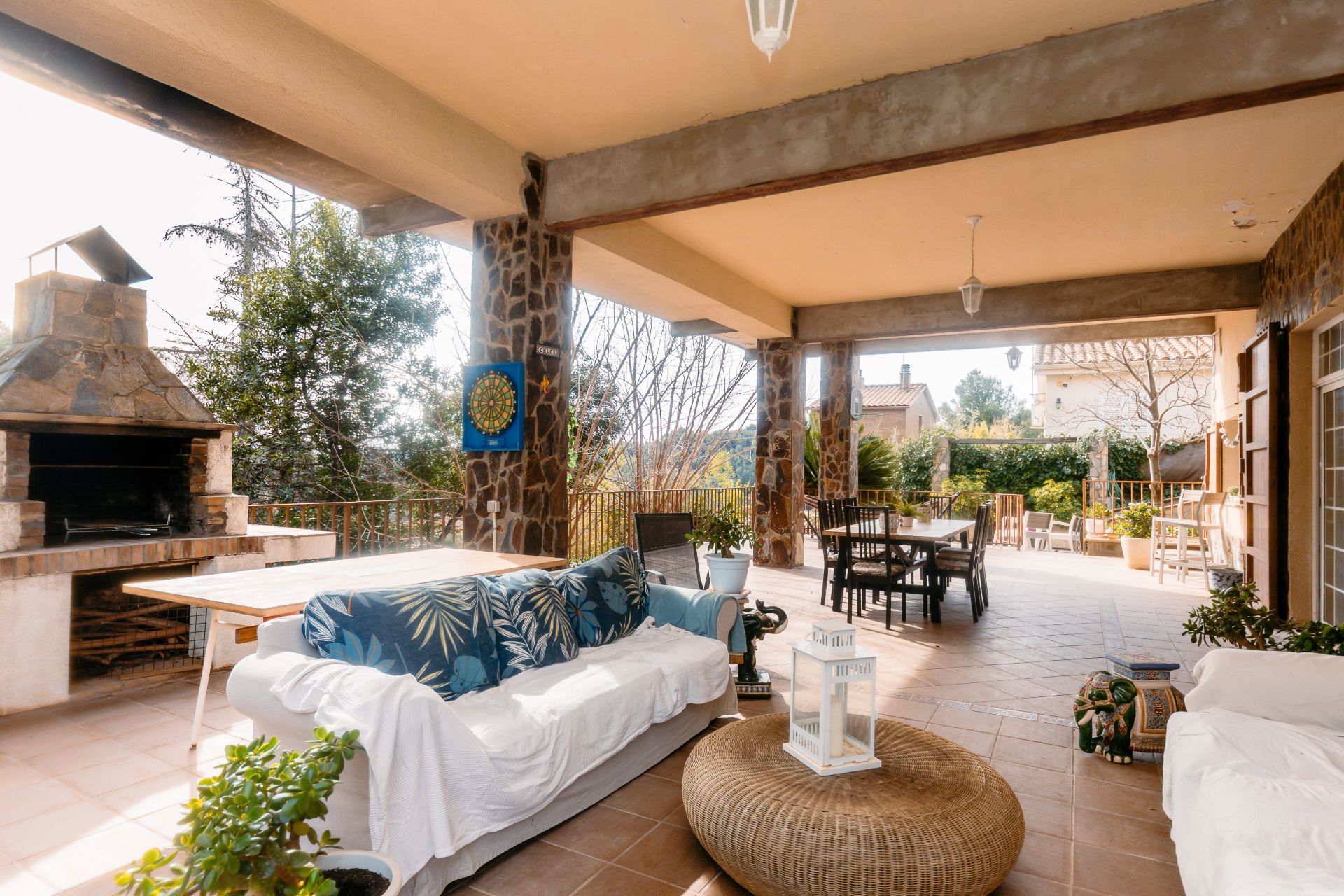 Terraza de Casa o chalet en venta en Els Hostalets de Pierola con Aire acondicionado, Jardín privado y Terraza