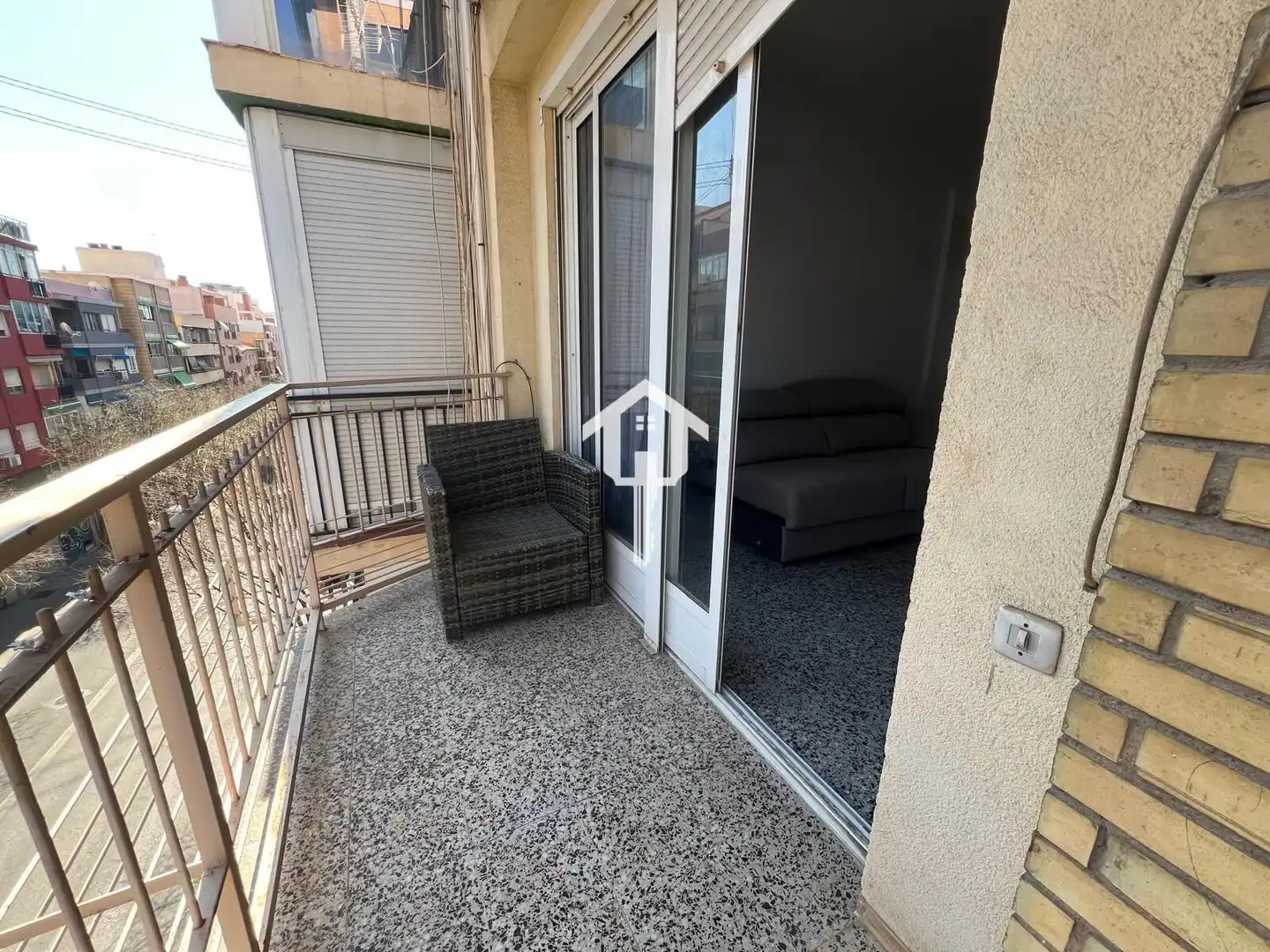 Terraza de Piso en venta en Alicante / Alacant con Amueblado y Balcón
