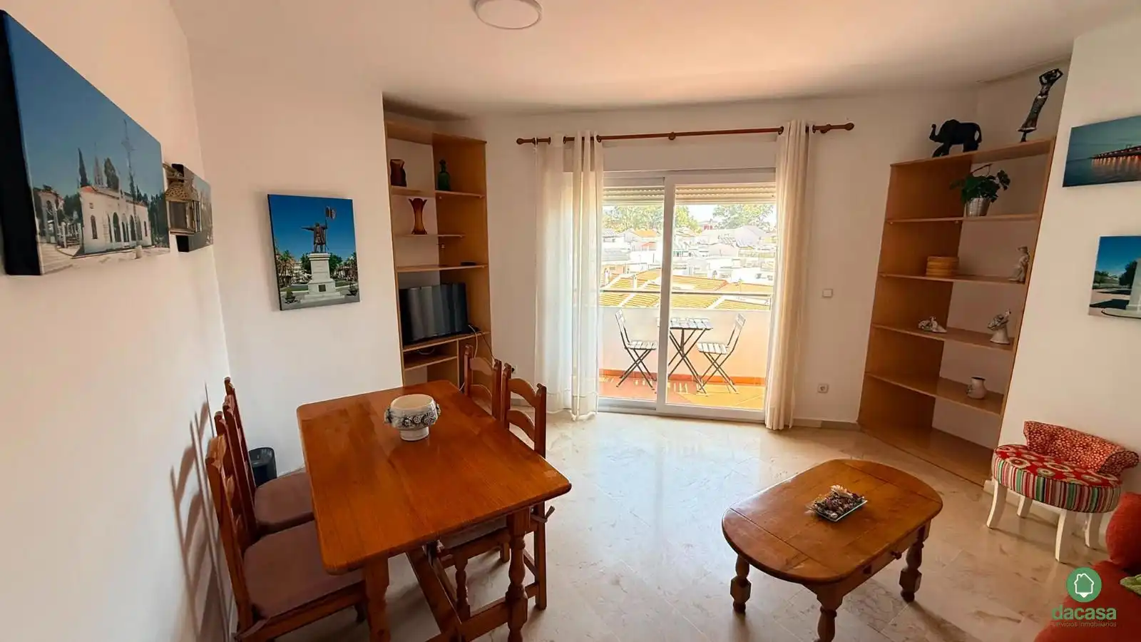 Dining room of Flat for sale in Huelva  with Air Conditioner, Heating and Terrace