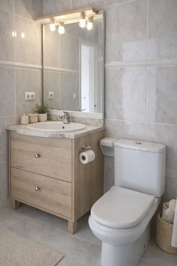 Bathroom of Apartments for sale in Dénia  with Air Conditioner, Heating and Terrace
