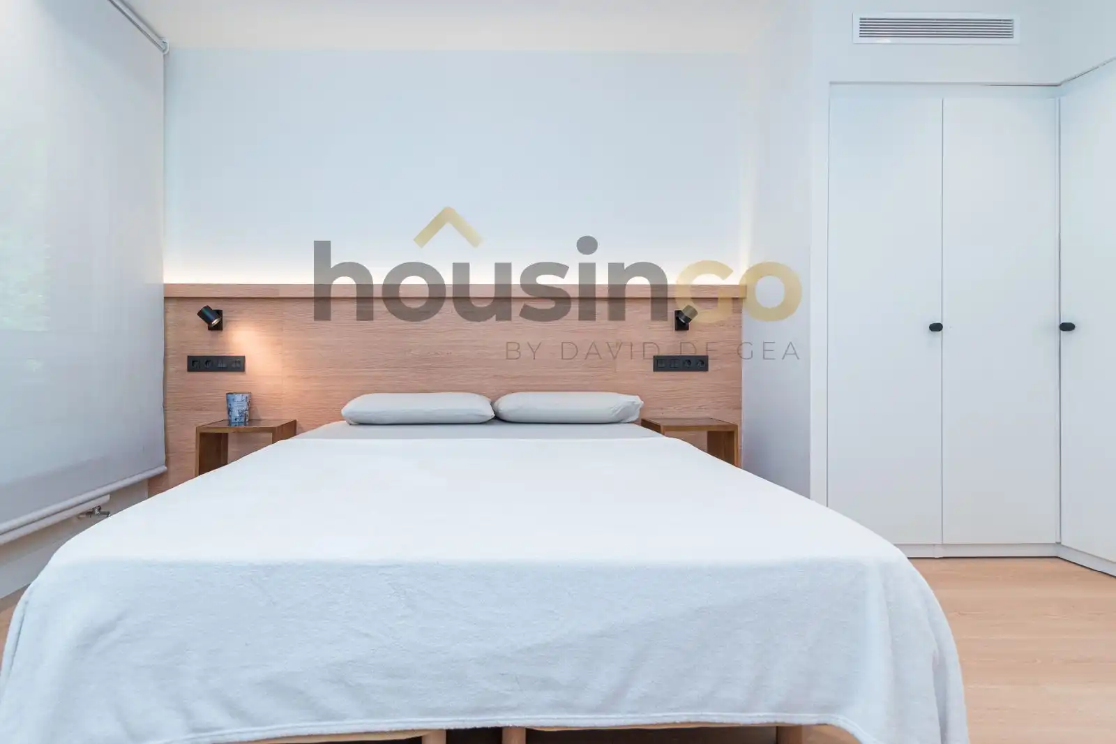 Schlafzimmer von Wohnung zum Verkauf in Madrid mit Klimaanlage, Heizung und Parkett