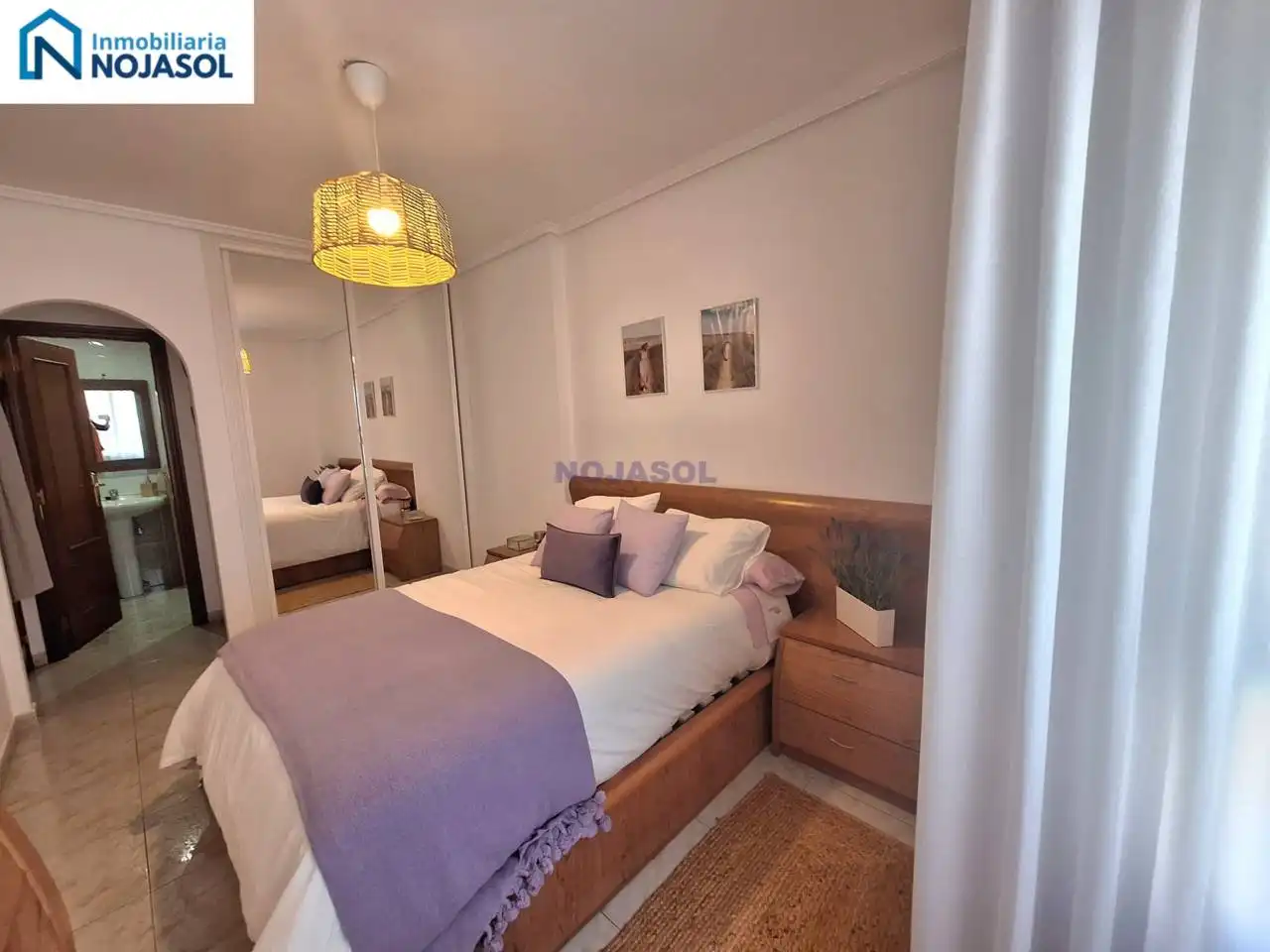 Habitación de Apartamento de alquiler en Noja con Calefacción, Terraza y Amueblado