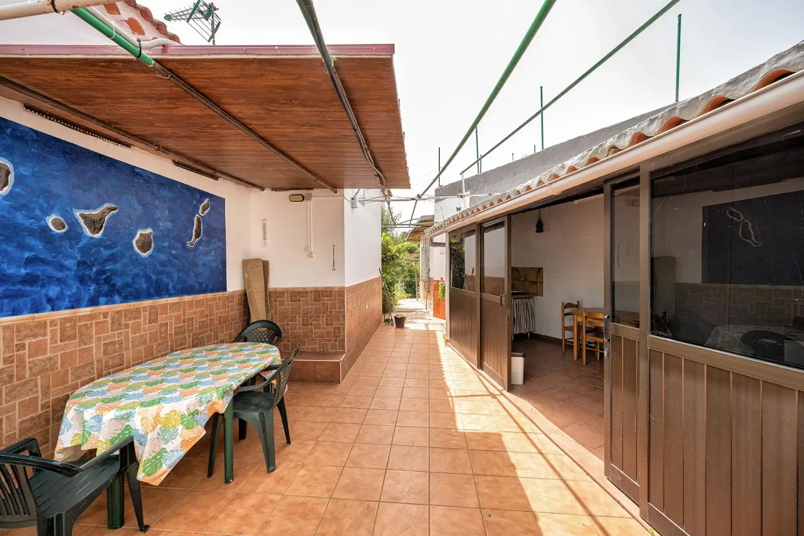 Terraza de Casa o chalet en venta en Valsequillo de Gran Canaria con Jardín privado y Terraza