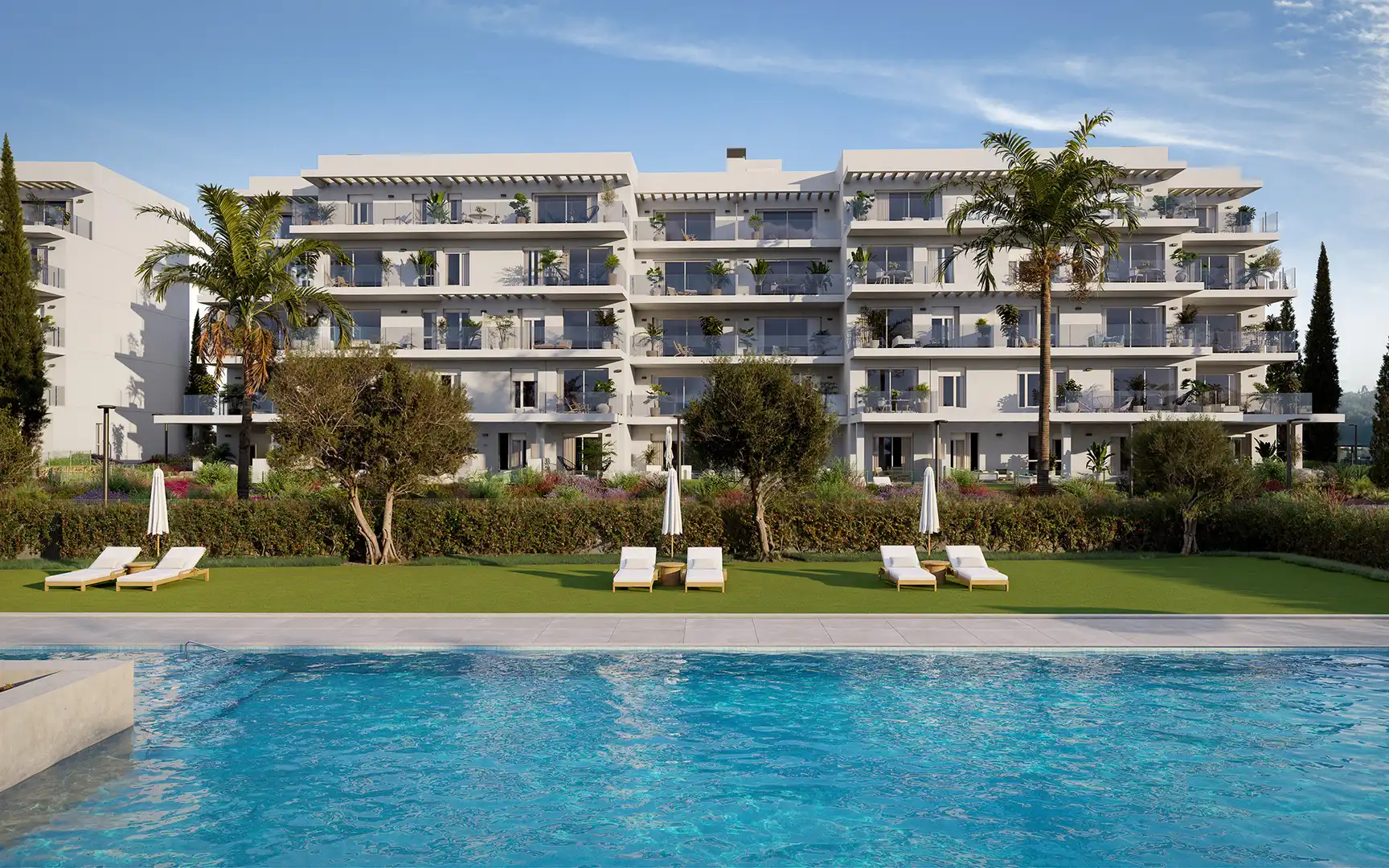 Neubau-Penthouse mit Pool zum Verkauf in Paseo de la Mar 6