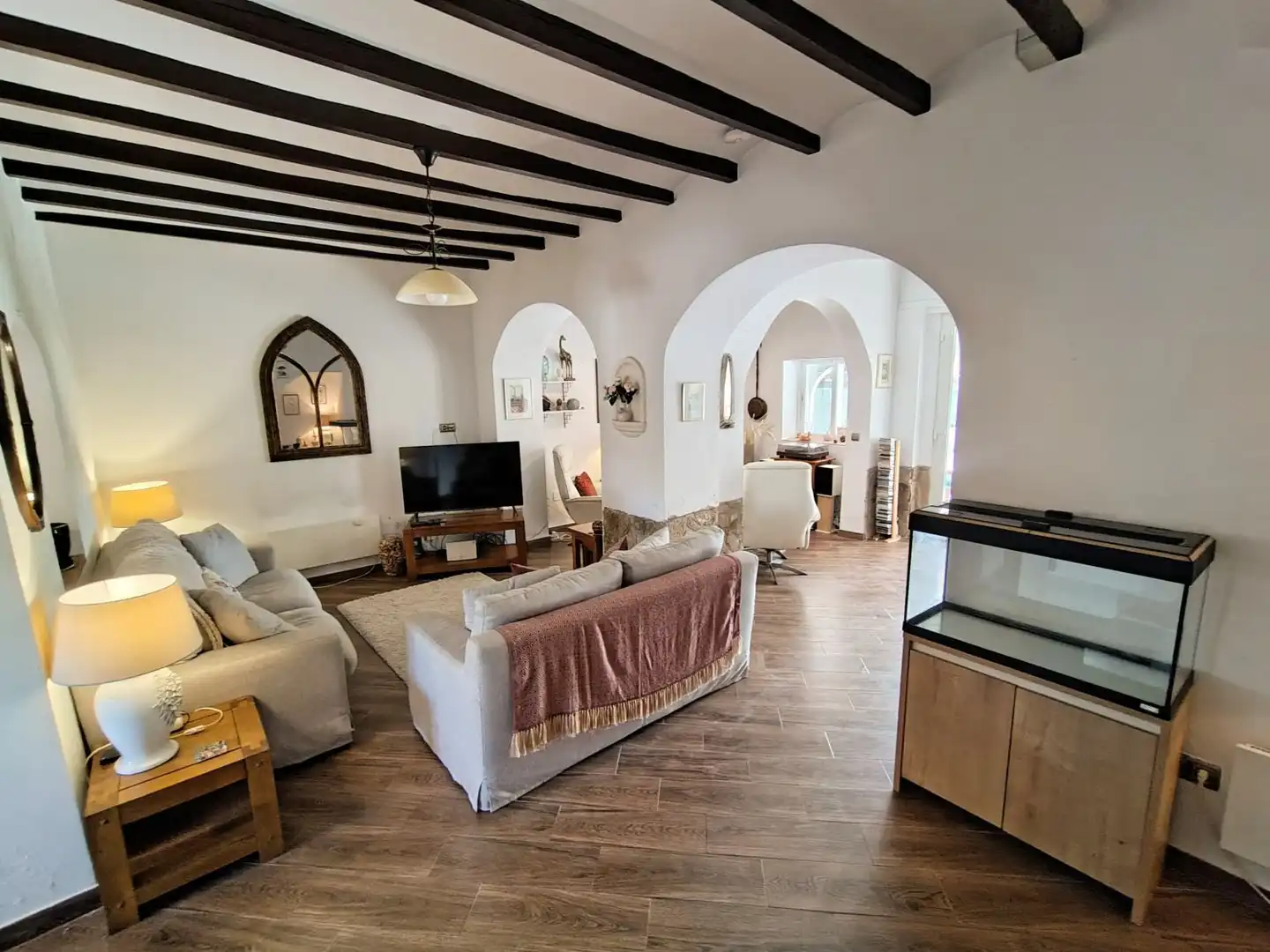 Sala de estar de Casa o chalet en venta en L'Alfàs del Pi con Aire acondicionado, Calefacción y Terraza
