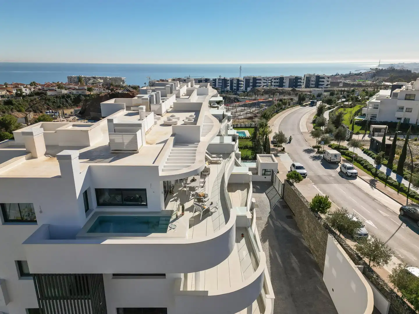 Penthouse mit Pool zum Verkauf in El Higuerón, imagen 2