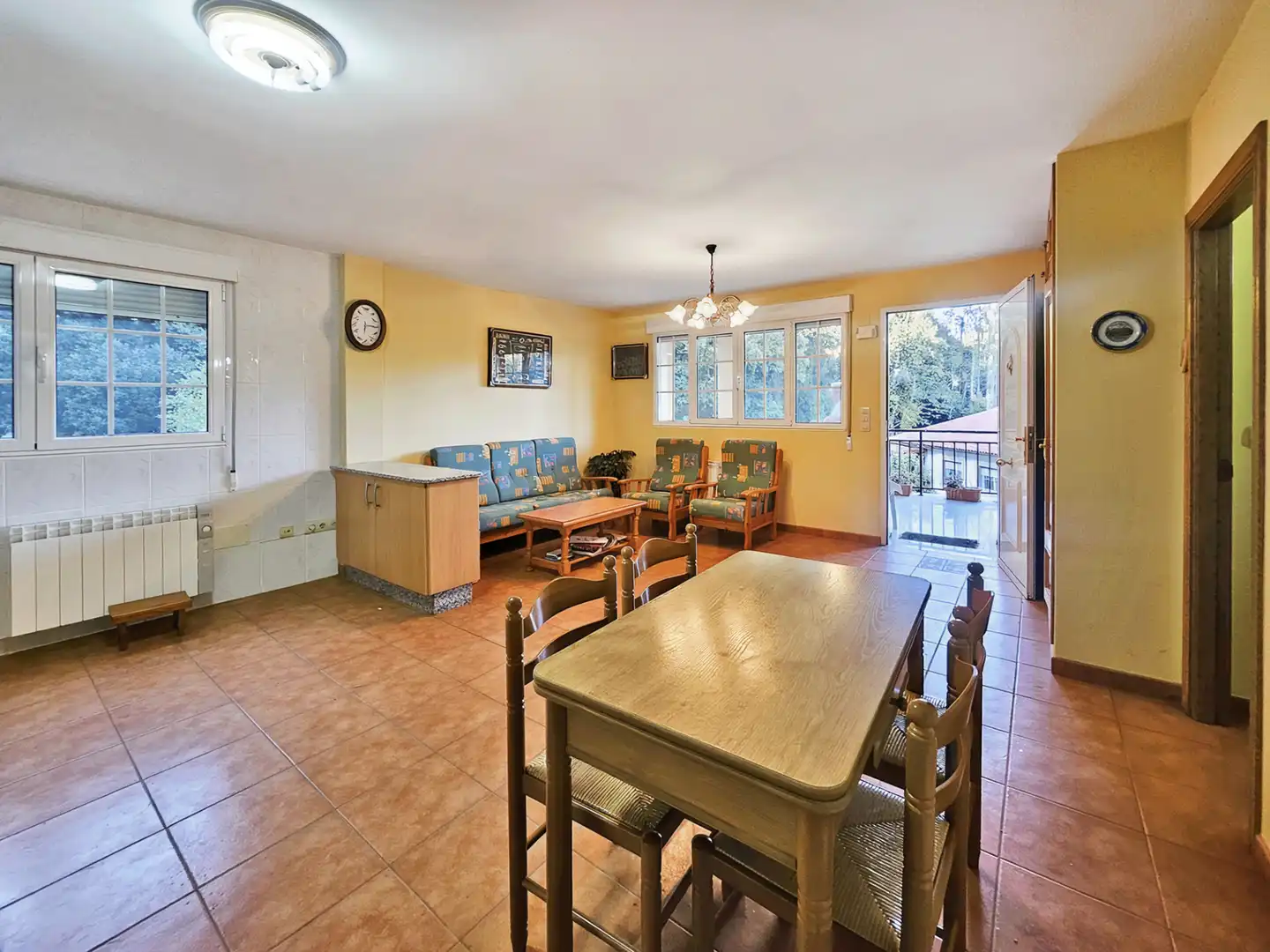 Sala de estar de Casa o chalet en venta en Bergondo, A Coruña
