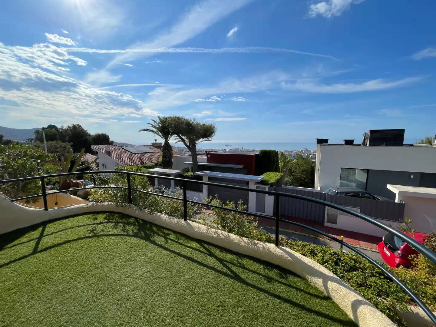 Terraza de Casa adosada en venta en Sitges con Aire acondicionado, Calefacción y Jardín privado
