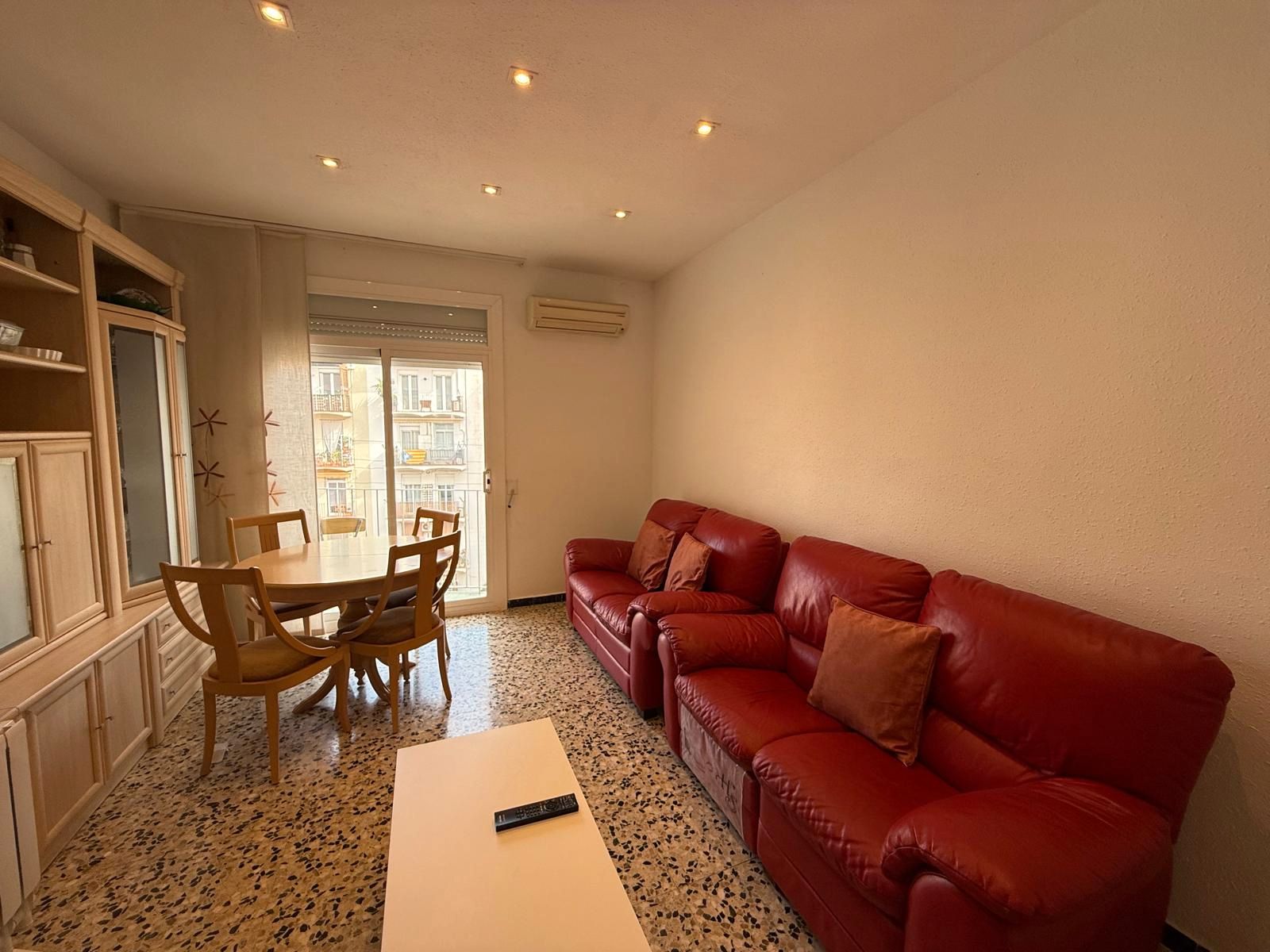 Living room of Flat to rent in  Barcelona Capital  with Furnished, Washing machine and Microwave