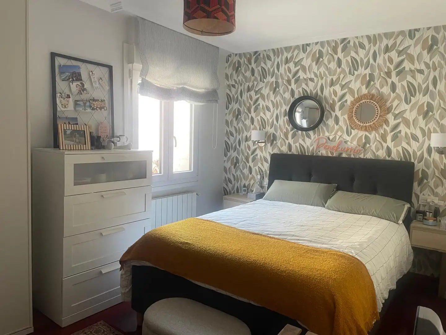 Bedroom of Flat for sale in Sestao   with Heating, Furnished and Oven