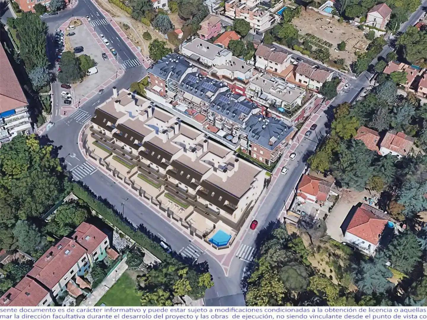 Vista exterior de Pis en venda en Collado Villalba amb Terrassa i Piscina