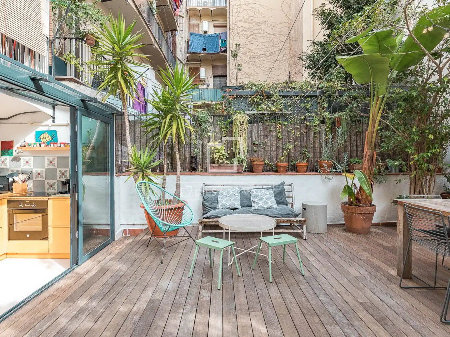 Terrasse von Wohnung zum Verkauf in Barcelona mit Klimaanlage, Heizung und Terrasse