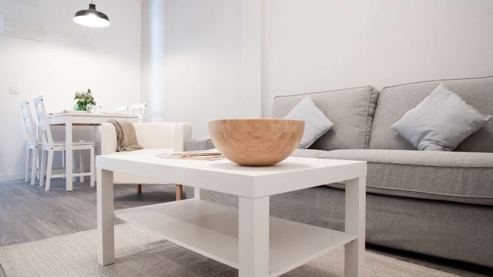 Sala d'estar de Apartament per a compartir en  Madrid Capital amb Terrassa