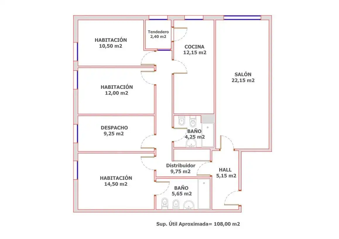Piso en venta en  Pamplona / Iruña con Parquet y Trastero