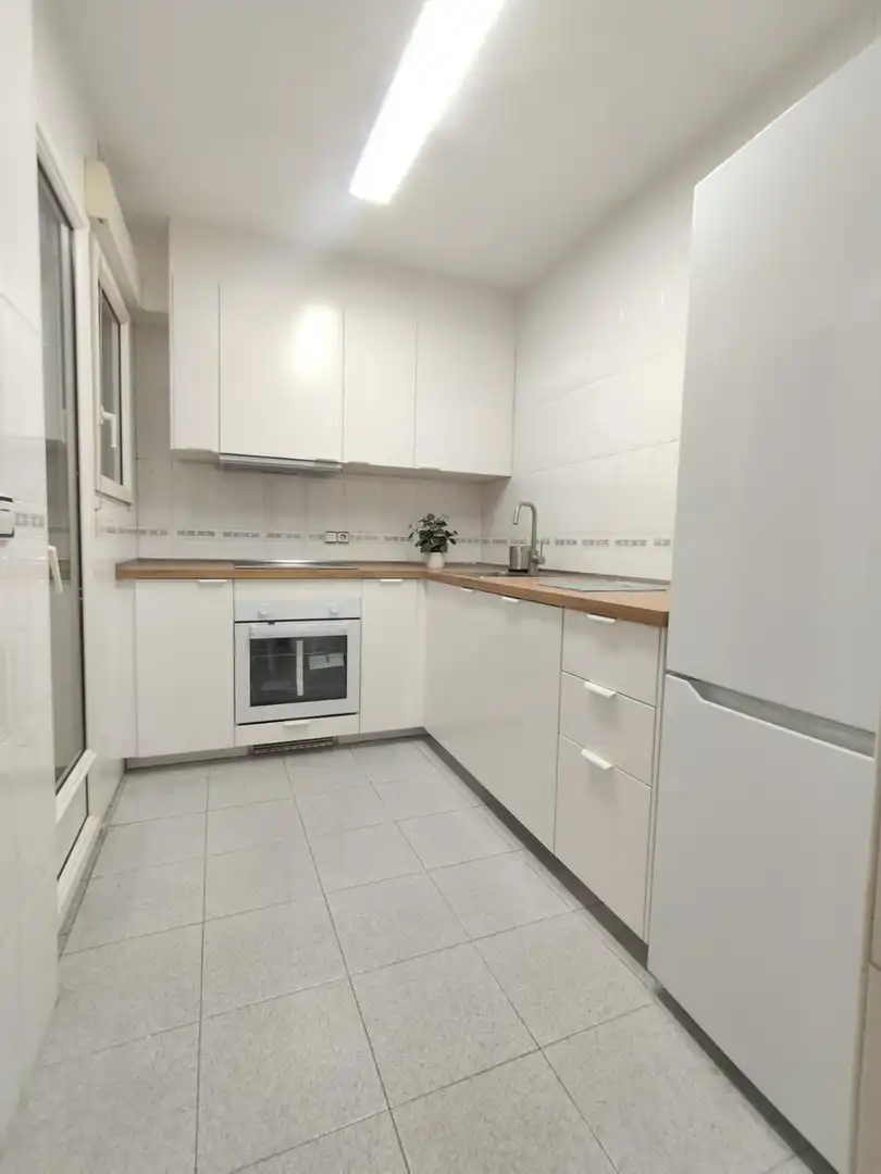 Cocina de Piso de alquiler en Murcia con Aire acondicionado, Amueblado y Balcón