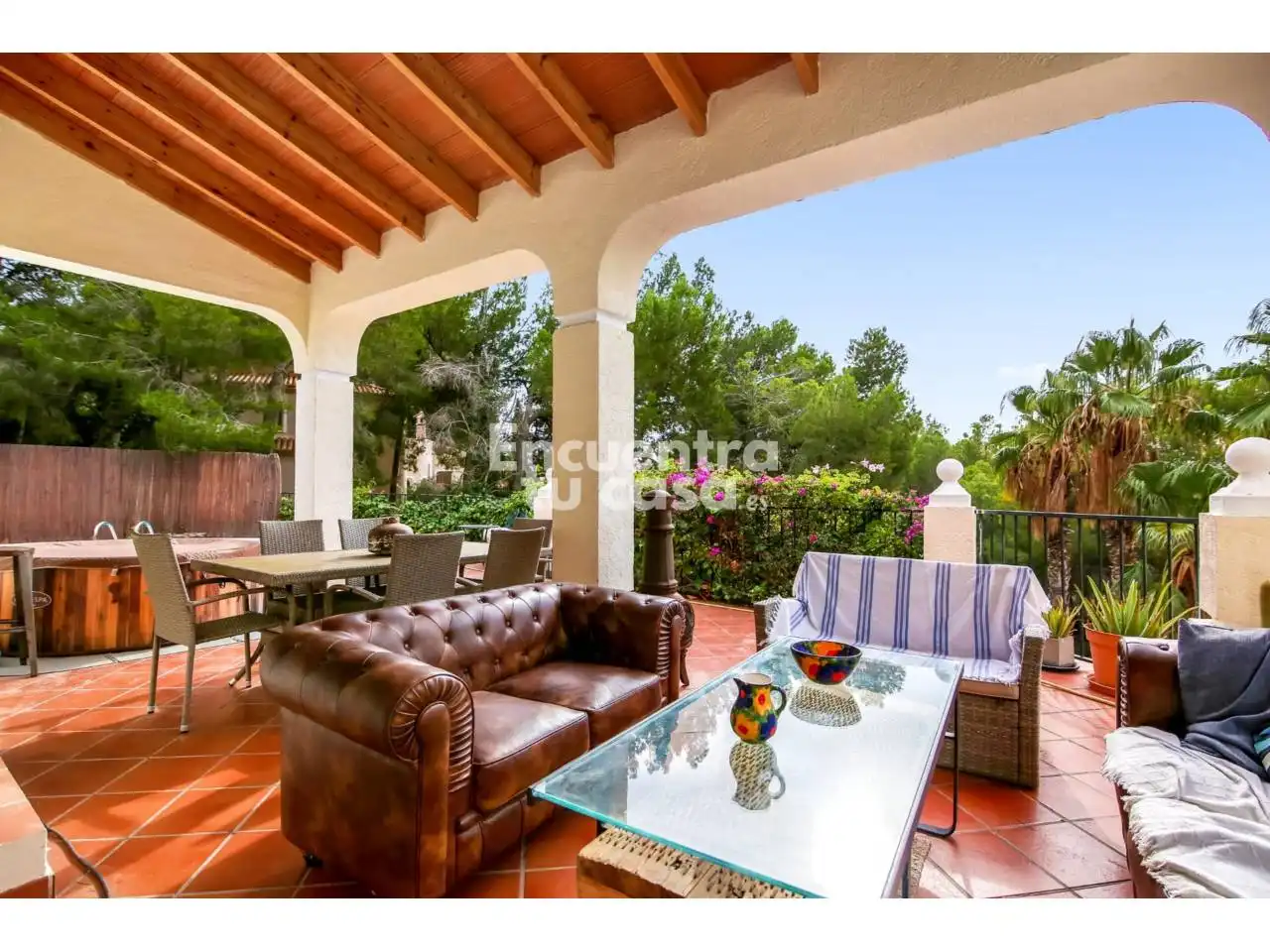 Terraza de Casa o chalet en venta en Altea con Aire acondicionado, Calefacción y Jardín privado