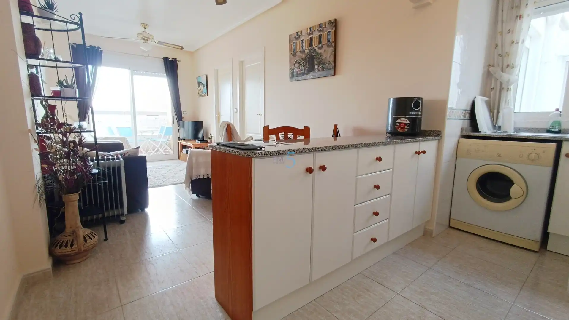 Cocina de Piso en venta en Almoradí con Piscina, Amueblado y Piscina comunitaria