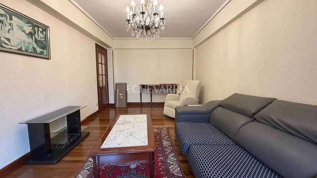Sala de estar de Piso en venta en Getxo  con Calefacción y Terraza