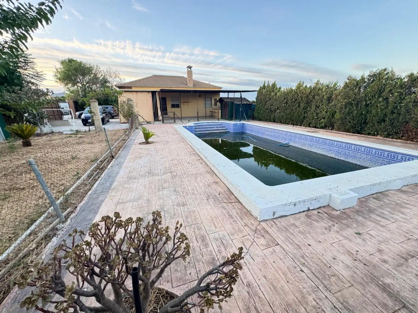 Piscina de Casa o chalet en venta en Los Palacios y Villafranca con Jardín privado, Trastero y Piscina
