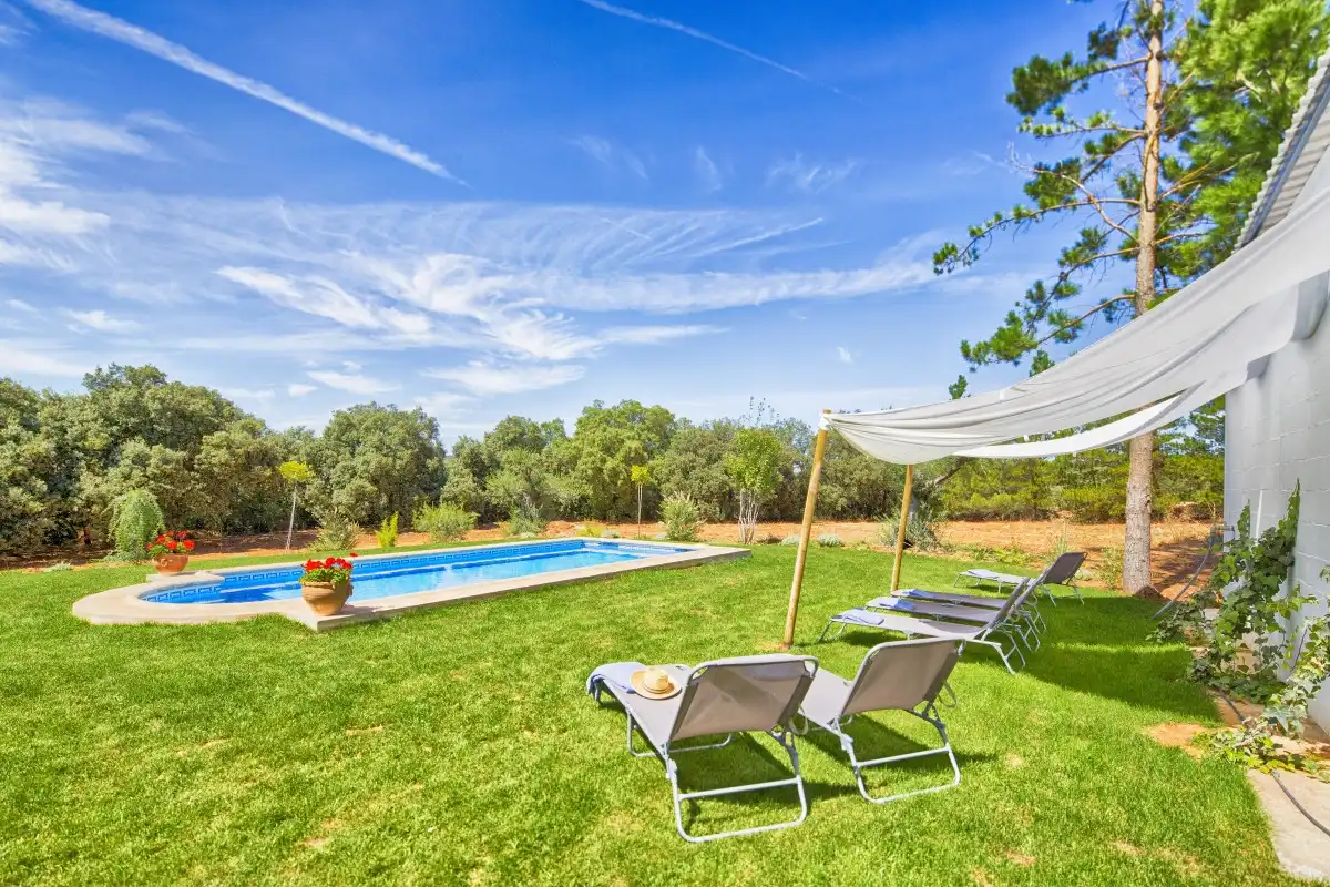 Jardín de Finca rústica en venta en Ronda con Jardín privado, Terraza y Piscina
