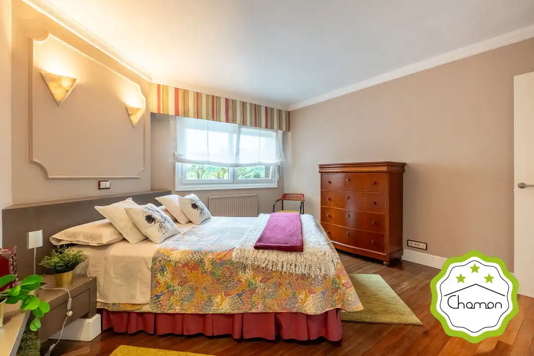 Schlafzimmer von Wohnung zum Verkauf in Leioa mit Heizung, Privatgarten und Terrasse
