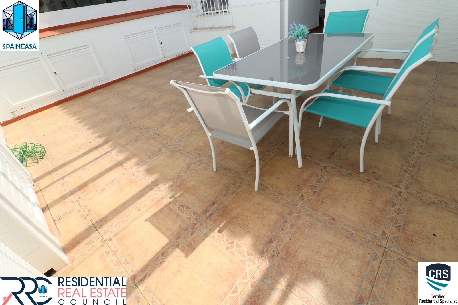 Terraza de Casa adosada en venta en Cartaya con Aire acondicionado, Calefacción y Amueblado