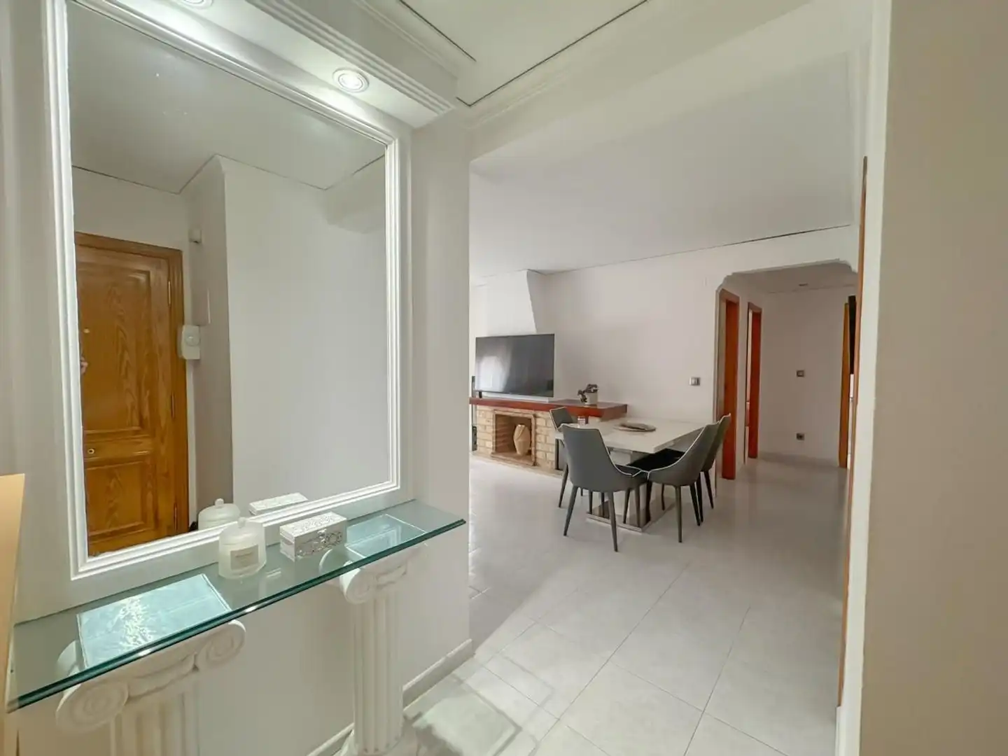 Menjador de Casa o xalet de lloguer en Dénia amb Aire condicionat, Terrassa i Piscina comunitària