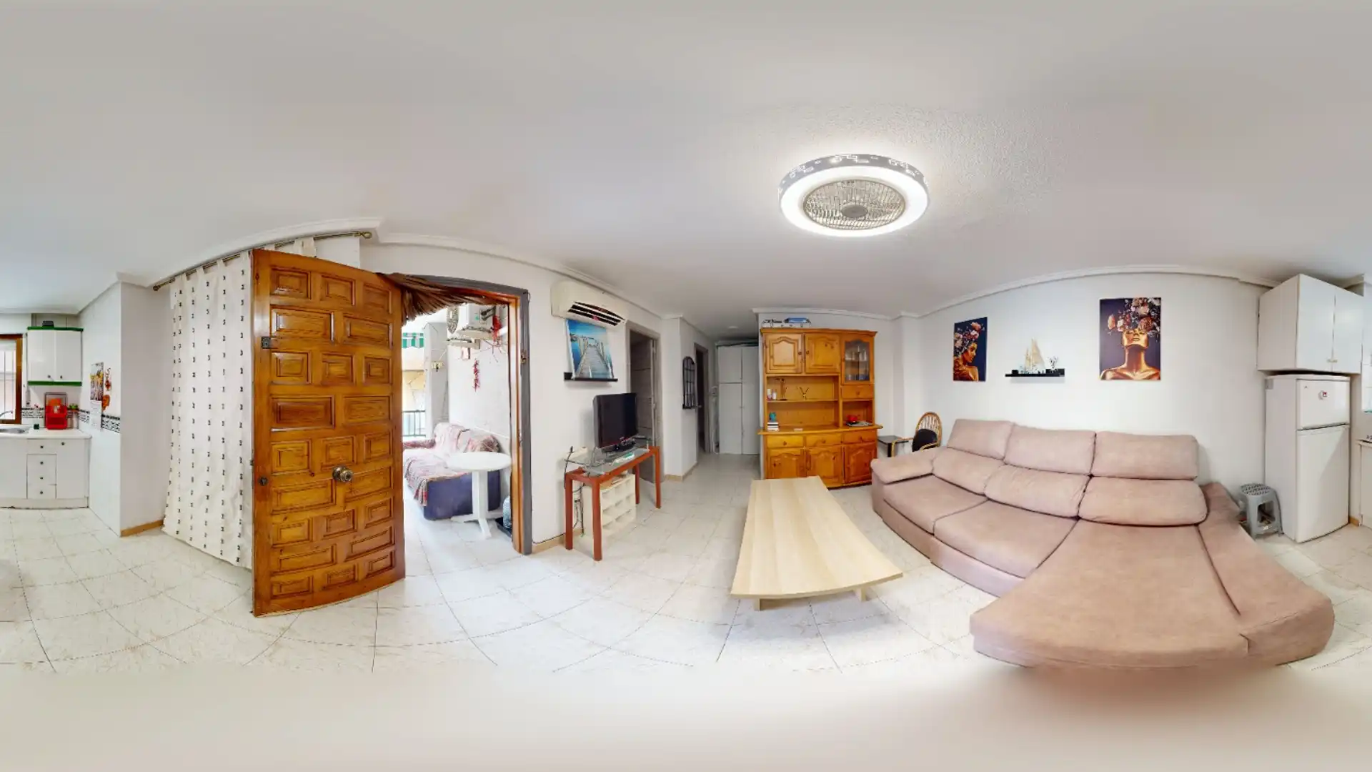 Sala d'estar de Pis en venda en Torrevieja amb Aire condicionat, Calefacció i Terrassa