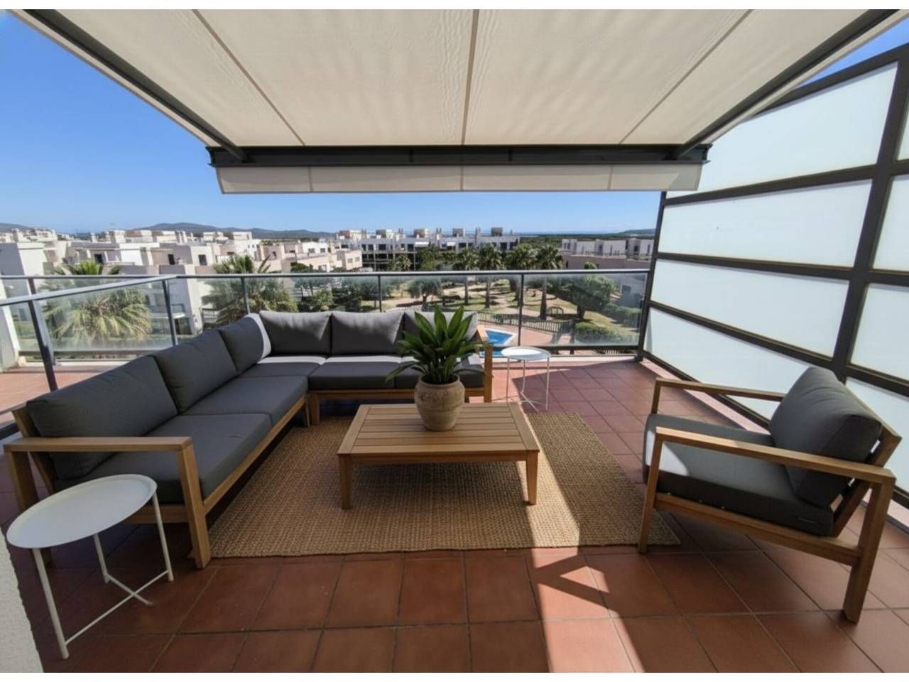 Terrassa de Àtic de lloguer en San Jorge / Sant Jordi amb Aire condicionat, Calefacció i Terrassa